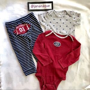 Carter’s 18m matching playset baby boy